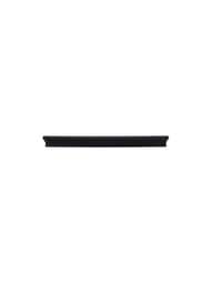 Glacier Cabinet Pull - 9 7/8 inch Center-to-Center in Flat Black.